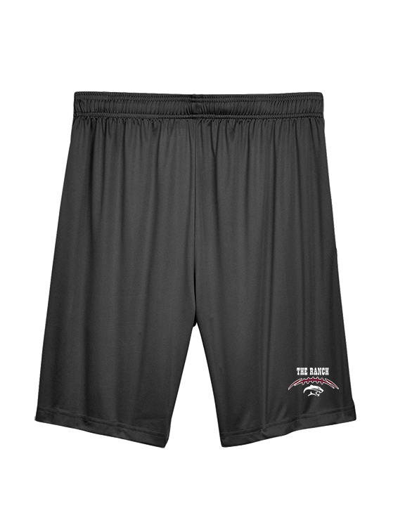Weston Ranch HS Football Laces - Mens Training Shorts with Pockets