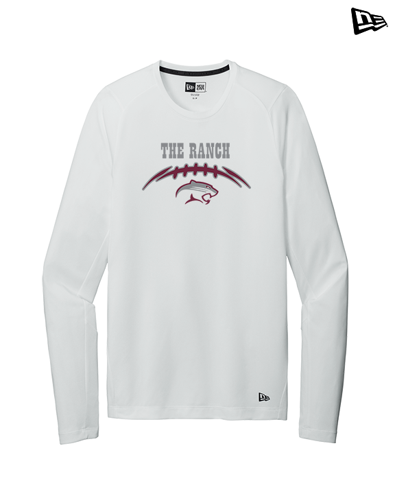 Weston Ranch HS Football Laces - New Era Performance Long Sleeve