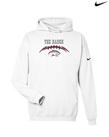 Weston Ranch HS Football Laces - Nike Club Fleece Hoodie