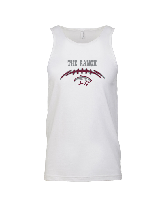 Weston Ranch HS Football Laces - Tank Top