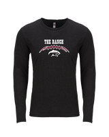 Weston Ranch HS Football Laces - Tri-Blend Long Sleeve
