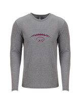 Weston Ranch HS Football Laces - Tri-Blend Long Sleeve