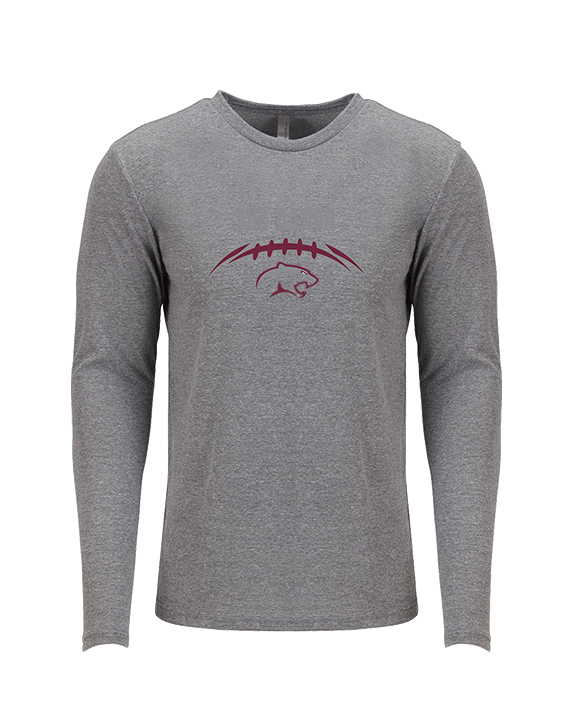 Weston Ranch HS Football Laces - Tri-Blend Long Sleeve