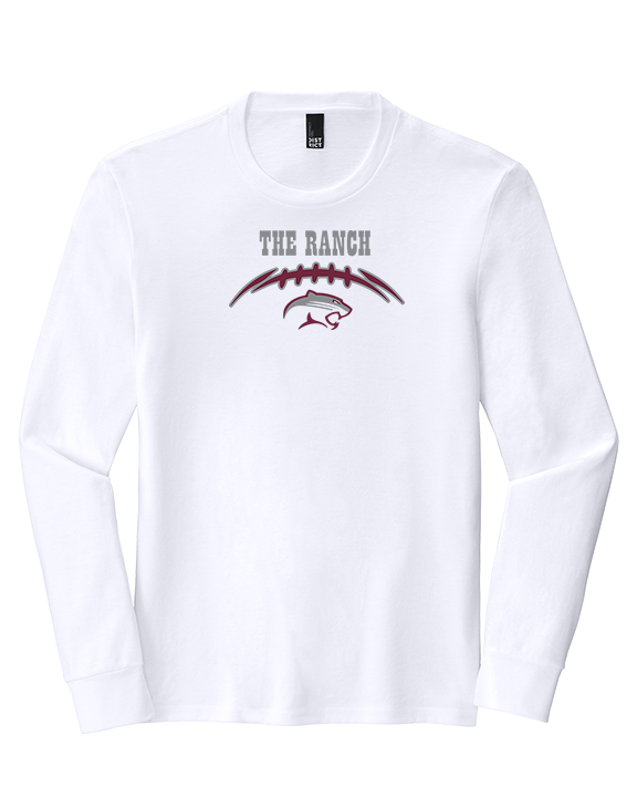 Weston Ranch HS Football Laces - Tri-Blend Long Sleeve
