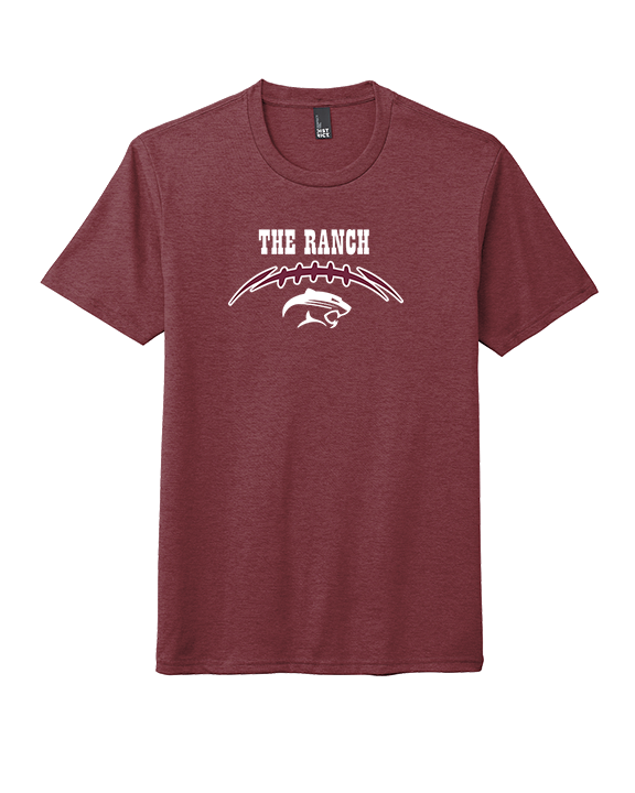 Weston Ranch HS Football Laces - Tri-Blend Shirt