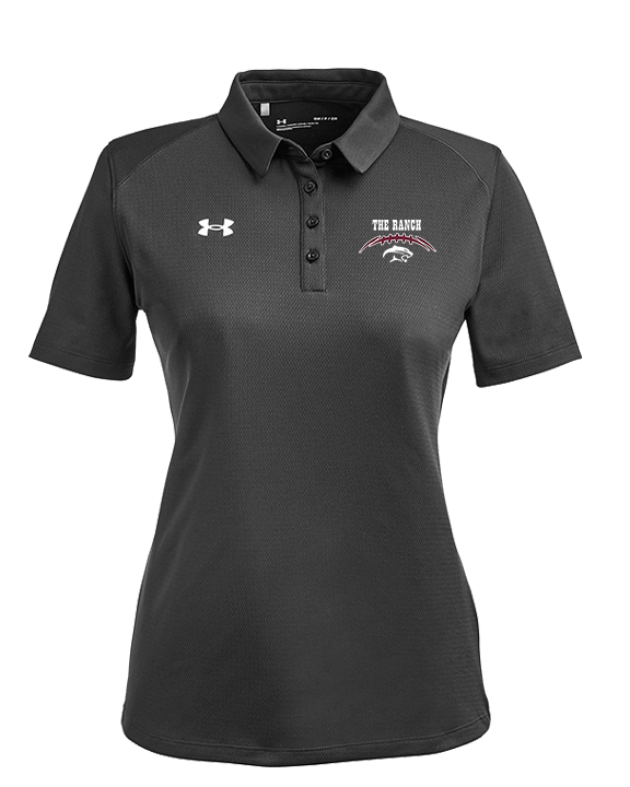 Weston Ranch HS Football Laces - Under Armour Ladies Tech Polo