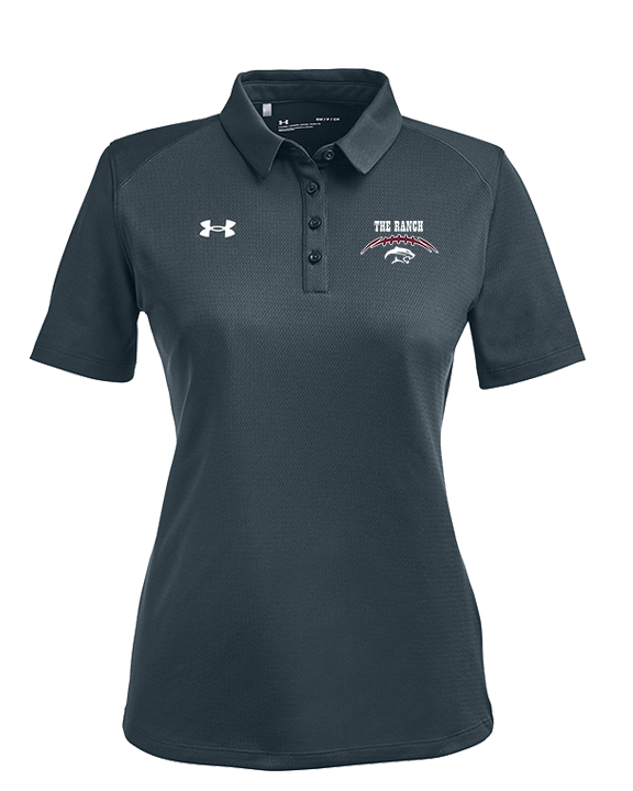 Weston Ranch HS Football Laces - Under Armour Ladies Tech Polo