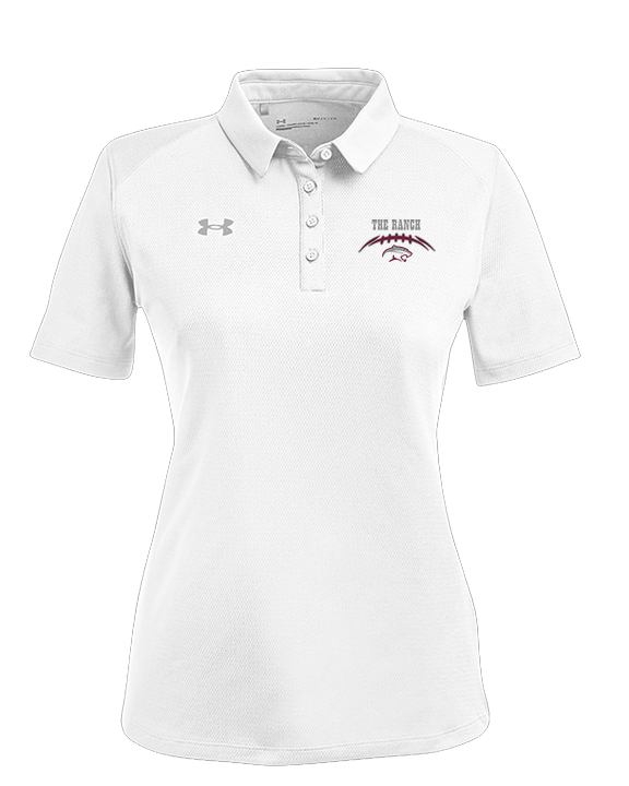 Weston Ranch HS Football Laces - Under Armour Ladies Tech Polo