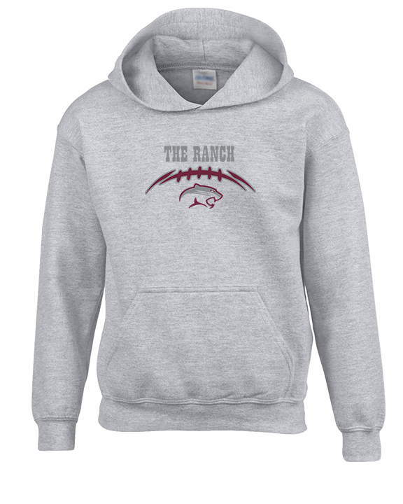 Weston Ranch HS Football Laces - Unisex Hoodie