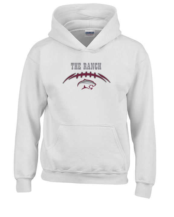 Weston Ranch HS Football Laces - Unisex Hoodie