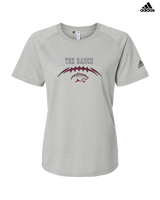 Weston Ranch HS Football Laces - Womens Adidas Performance Shirt