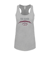 Weston Ranch HS Football Laces - Womens Tank Top