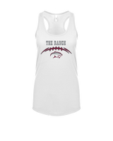 Weston Ranch HS Football Laces - Womens Tank Top