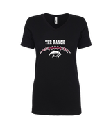 Weston Ranch HS Football Laces - Womens Vneck