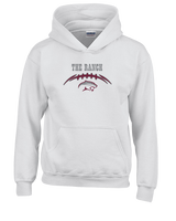 Weston Ranch HS Football Laces - Youth Hoodie
