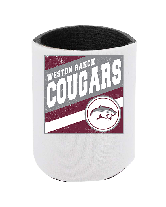 Weston Ranch HS Football Square - Koozie