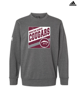 Weston Ranch HS Football Square - Mens Adidas Crewneck