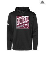 Weston Ranch HS Football Square - Mens Adidas Hoodie