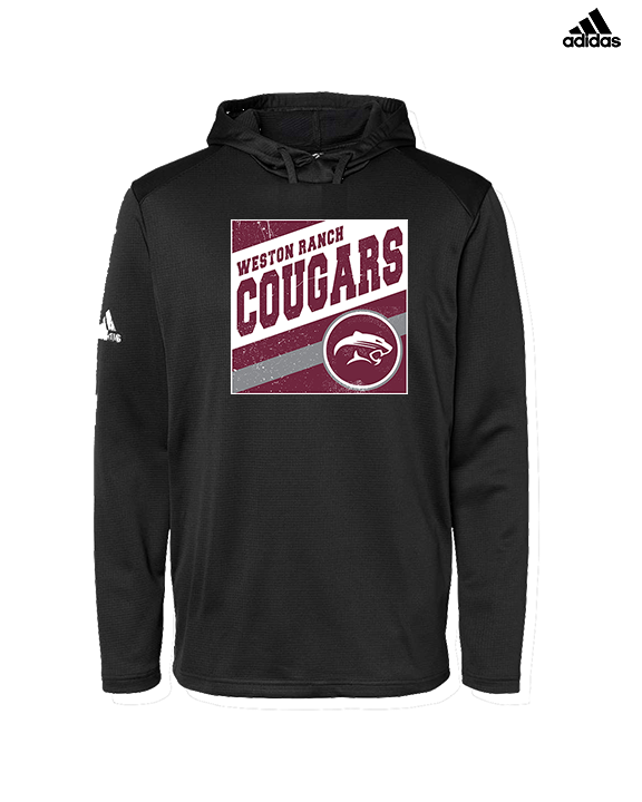 Weston Ranch HS Football Square - Mens Adidas Hoodie