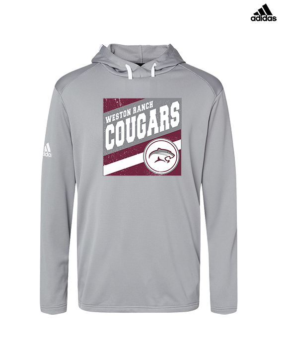 Weston Ranch HS Football Square - Mens Adidas Hoodie