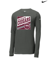 Weston Ranch HS Football Square - Mens Nike Longsleeve