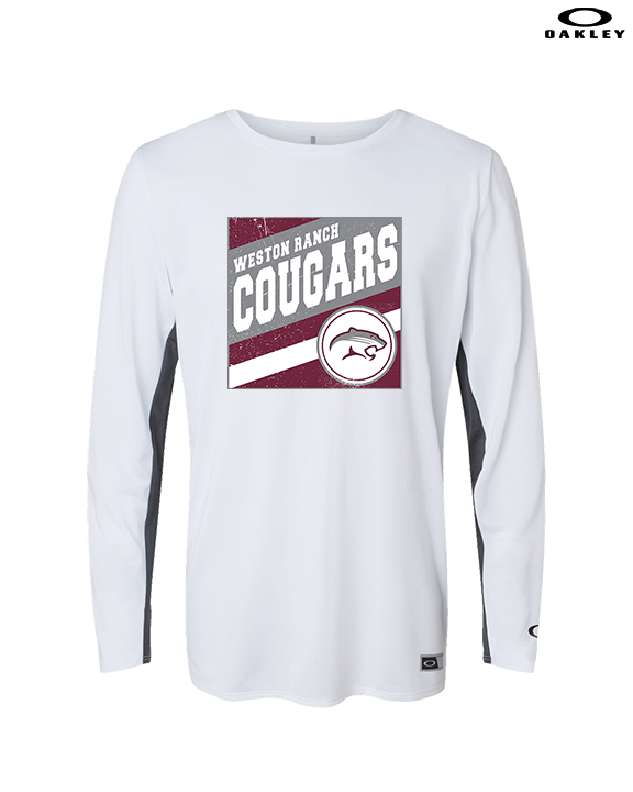 Weston Ranch HS Football Square - Mens Oakley Longsleeve