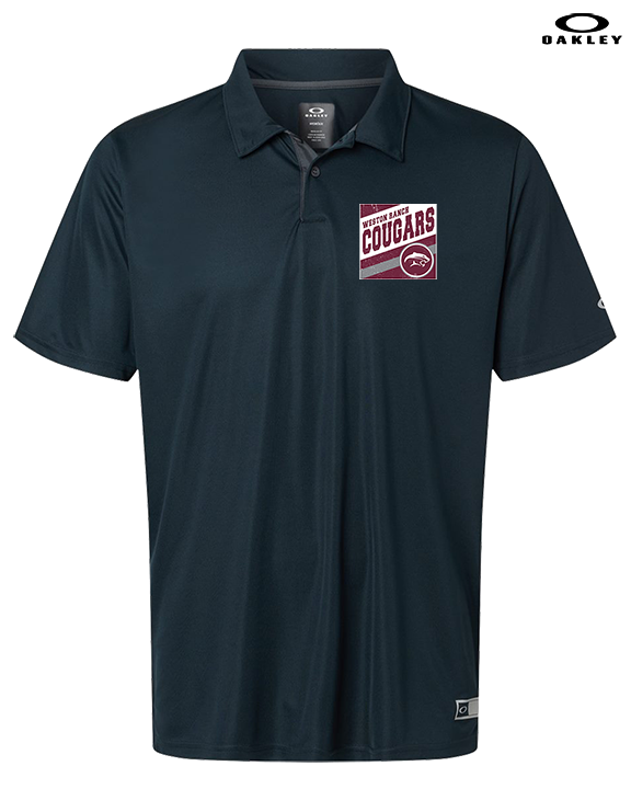 Weston Ranch HS Football Square - Mens Oakley Polo