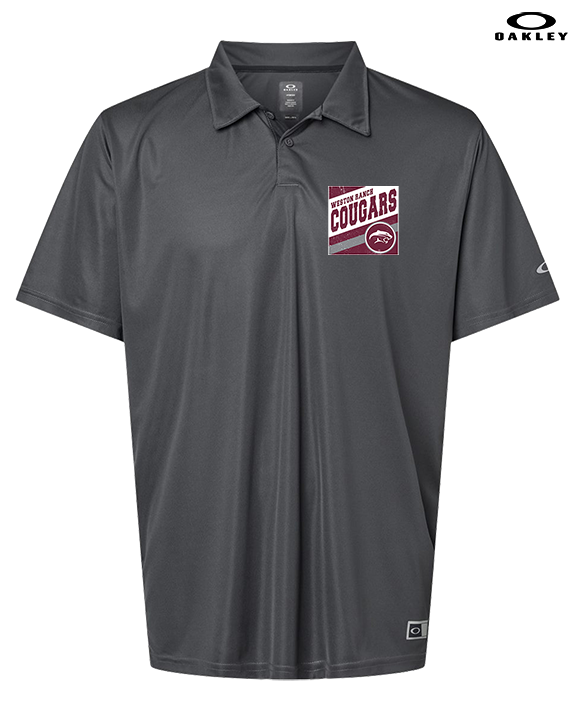 Weston Ranch HS Football Square - Mens Oakley Polo