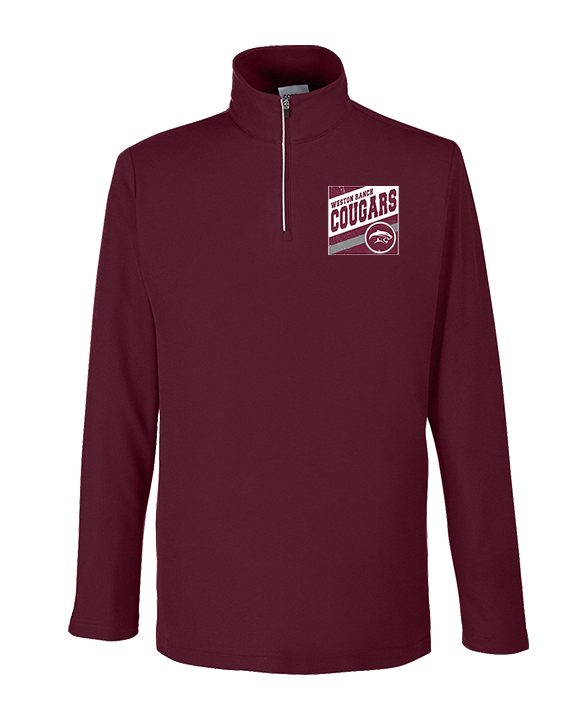 Weston Ranch HS Football Square - Mens Quarter Zip