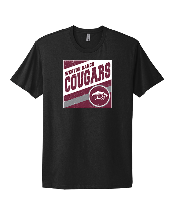 Weston Ranch HS Football Square - Mens Select Cotton T-Shirt