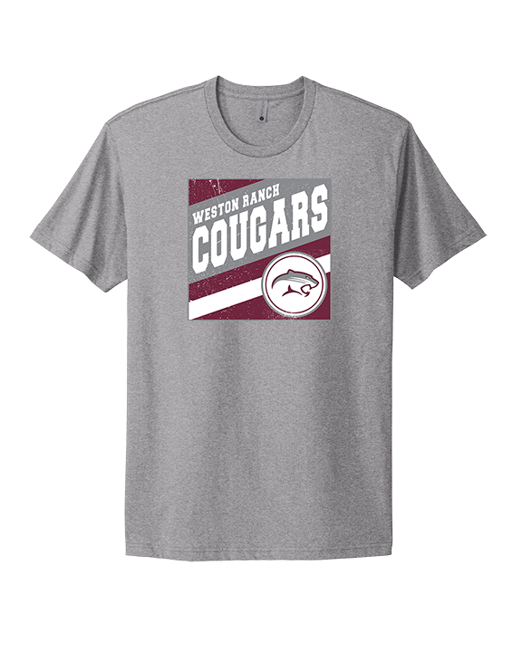 Weston Ranch HS Football Square - Mens Select Cotton T-Shirt