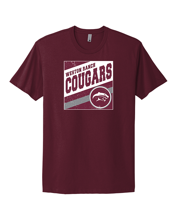 Weston Ranch HS Football Square - Mens Select Cotton T-Shirt