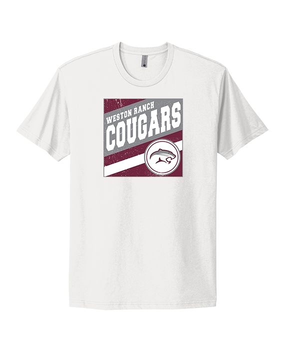 Weston Ranch HS Football Square - Mens Select Cotton T-Shirt