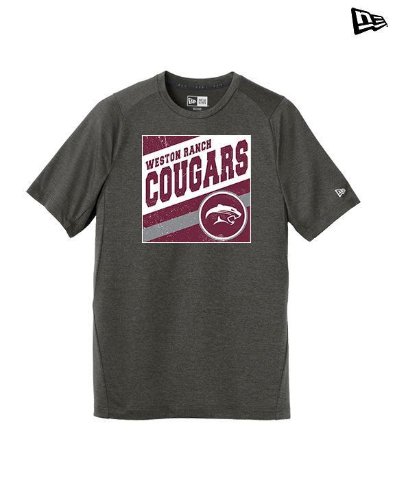 Weston Ranch HS Football Square - New Era Performance Shirt