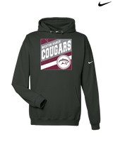 Weston Ranch HS Football Square - Nike Club Fleece Hoodie