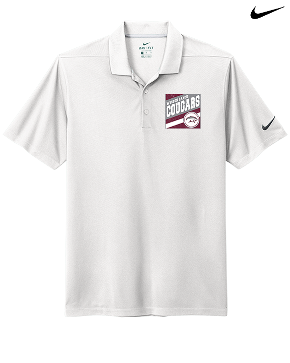 Weston Ranch HS Football Square - Nike Polo