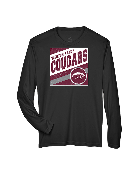 Weston Ranch HS Football Square - Performance Longsleeve