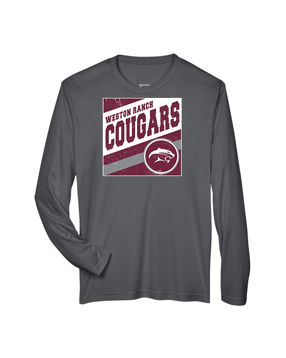 Weston Ranch HS Football Square - Performance Longsleeve