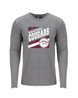 Weston Ranch HS Football Square - Tri-Blend Long Sleeve