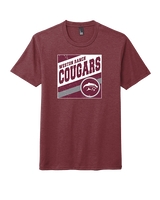 Weston Ranch HS Football Square - Tri-Blend Shirt