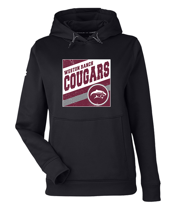 Weston Ranch HS Football Square - Under Armour Ladies Storm Fleece
