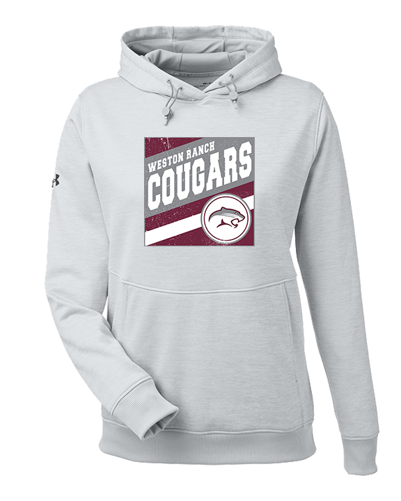 Weston Ranch HS Football Square - Under Armour Ladies Storm Fleece