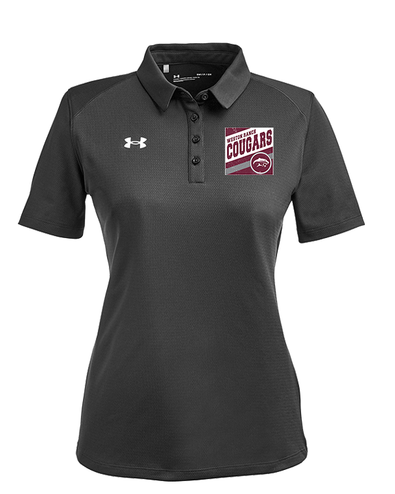 Weston Ranch HS Football Square - Under Armour Ladies Tech Polo