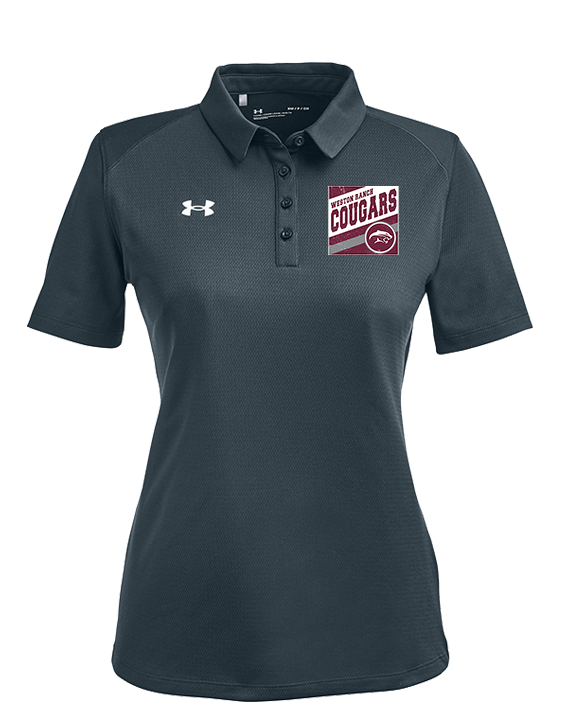Weston Ranch HS Football Square - Under Armour Ladies Tech Polo