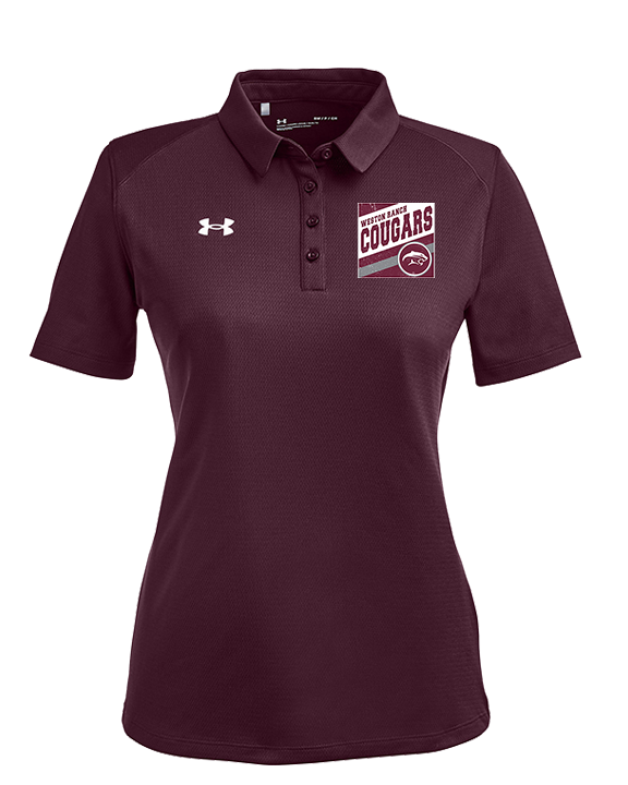 Weston Ranch HS Football Square - Under Armour Ladies Tech Polo
