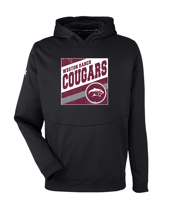 Weston Ranch HS Football Square - Under Armour Mens Storm Fleece