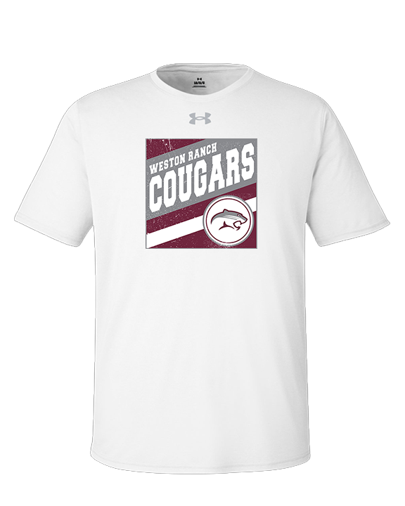 Weston Ranch HS Football Square - Under Armour Mens Team Tech T-Shirt