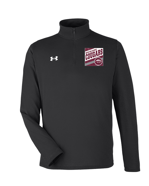 Weston Ranch HS Football Square - Under Armour Mens Tech Quarter Zip