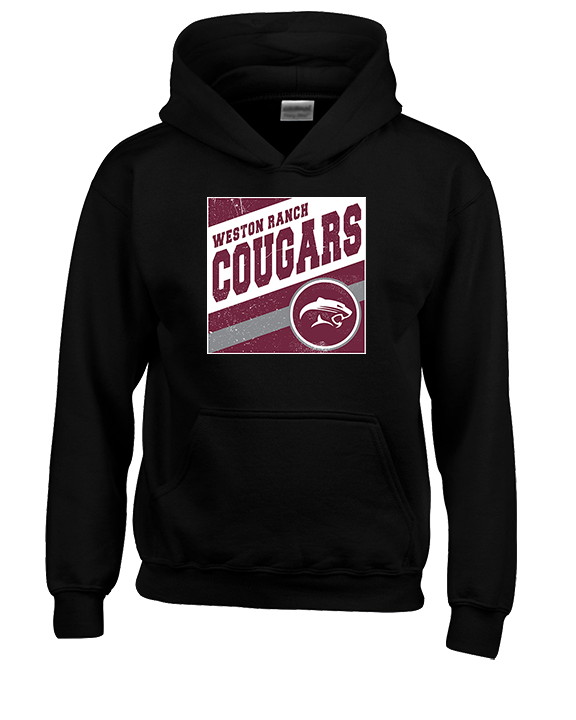 Weston Ranch HS Football Square - Unisex Hoodie