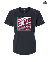 Weston Ranch HS Football Square - Womens Adidas Performance Shirt